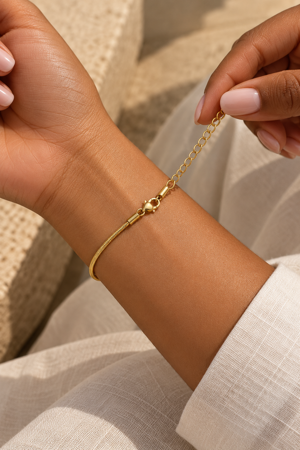 The Round Chain Bracelet