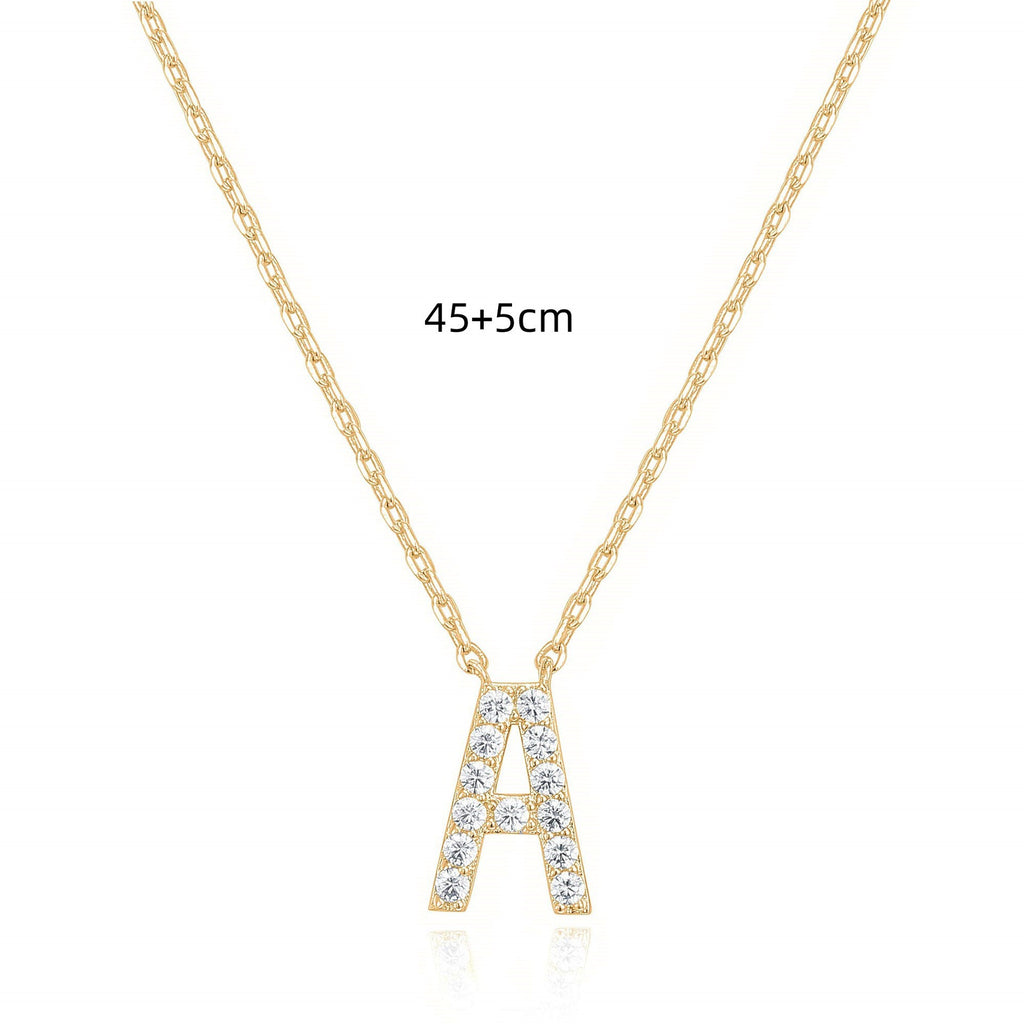Aveline Initial Necklace