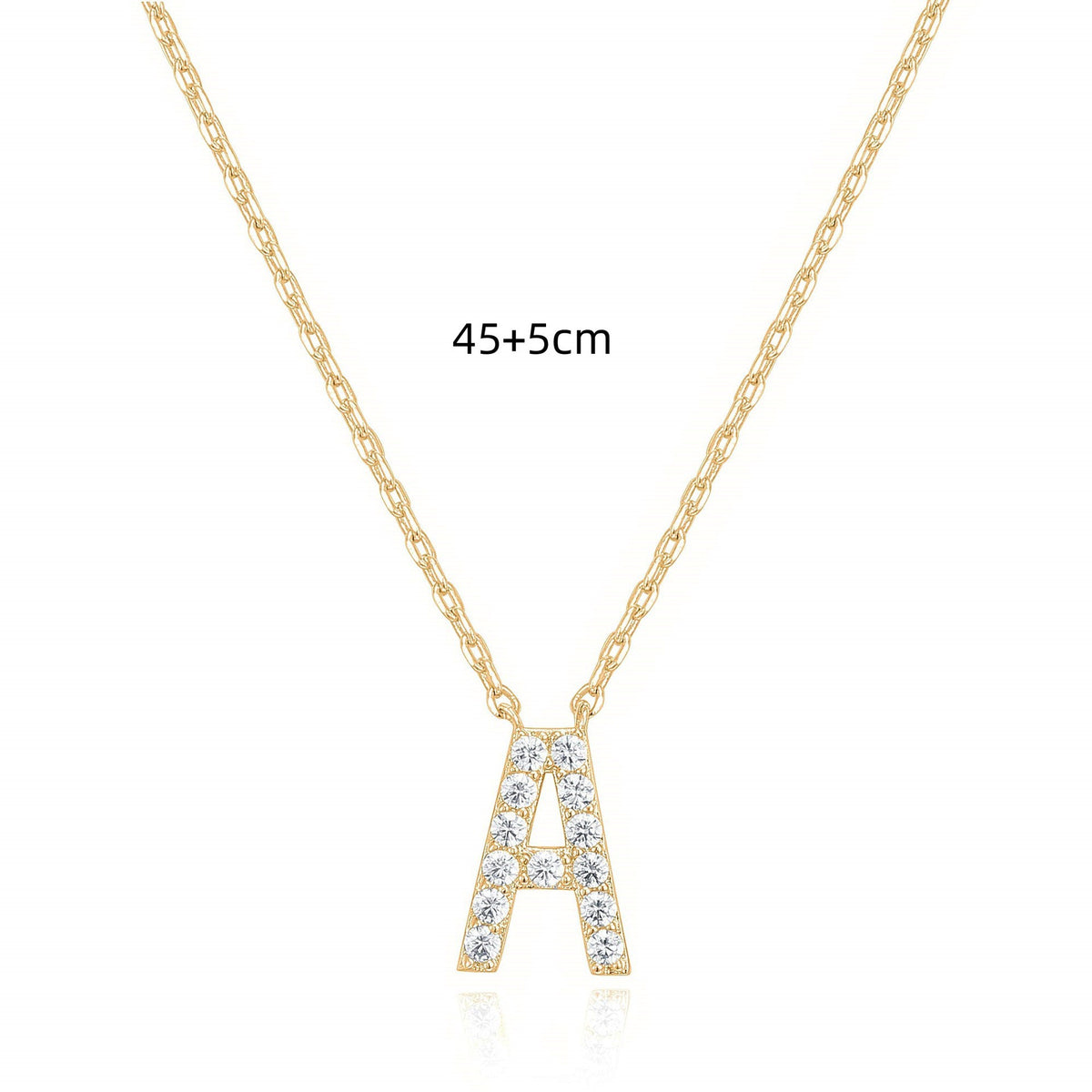 Aveline Initial Necklace