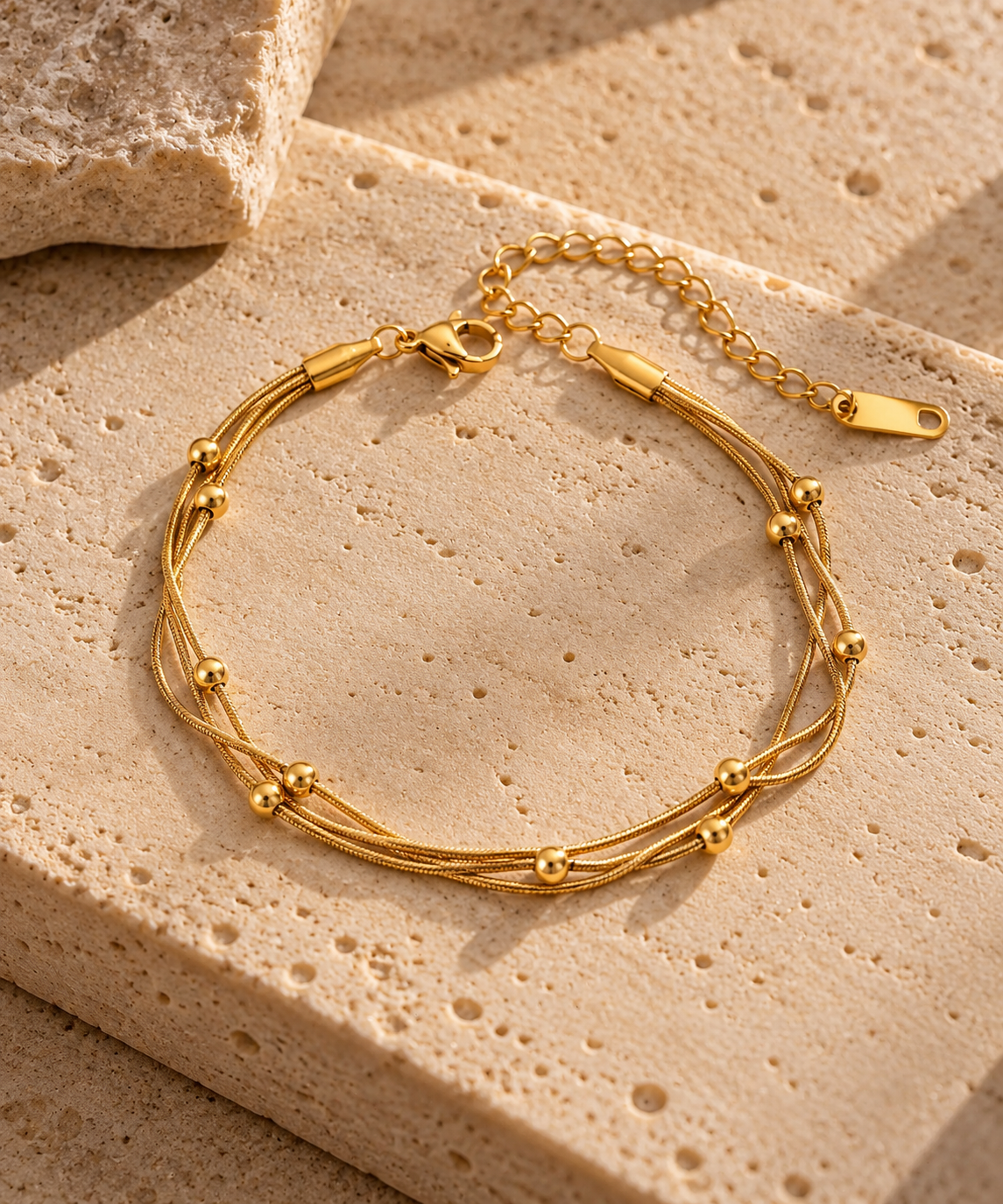 The Beaded Layer Bracelet