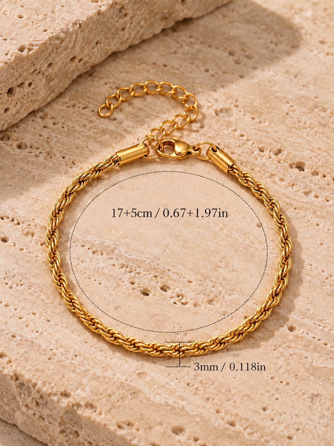 The Twist Chain Bracelet