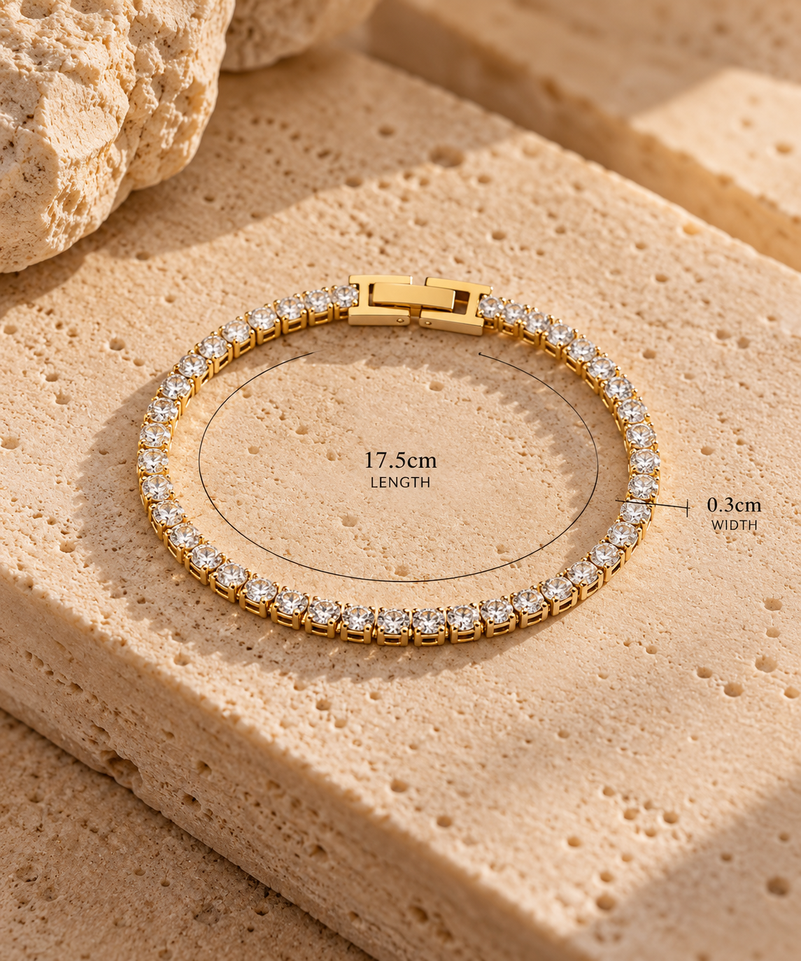 Lumière Tennis Bracelet