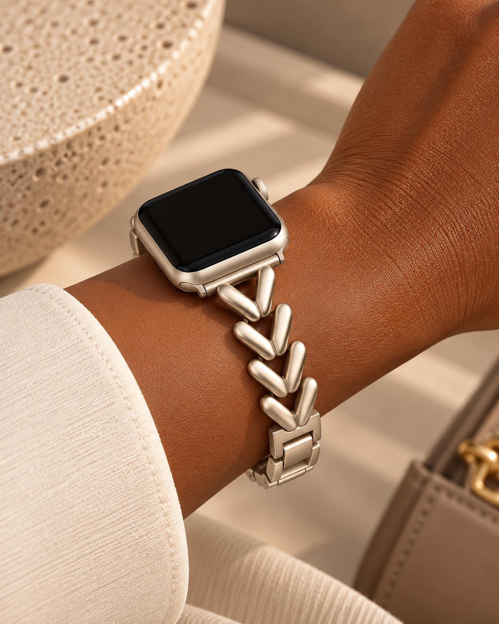 The Chevron Apple Watch Strap