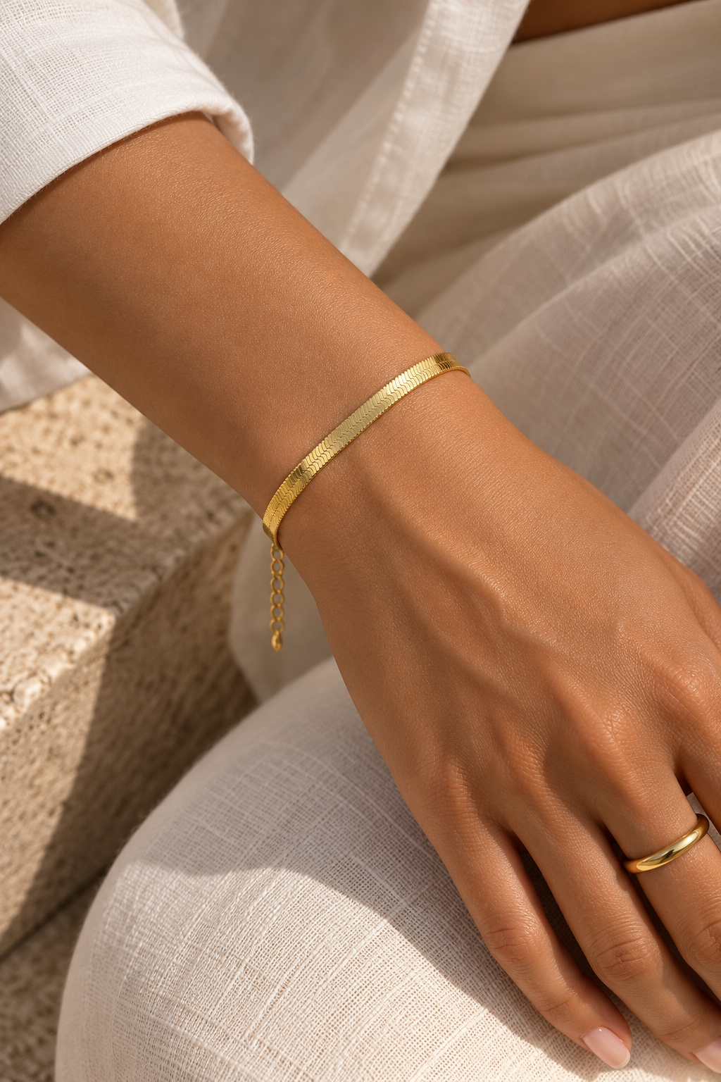 The Herringbone Bracelet