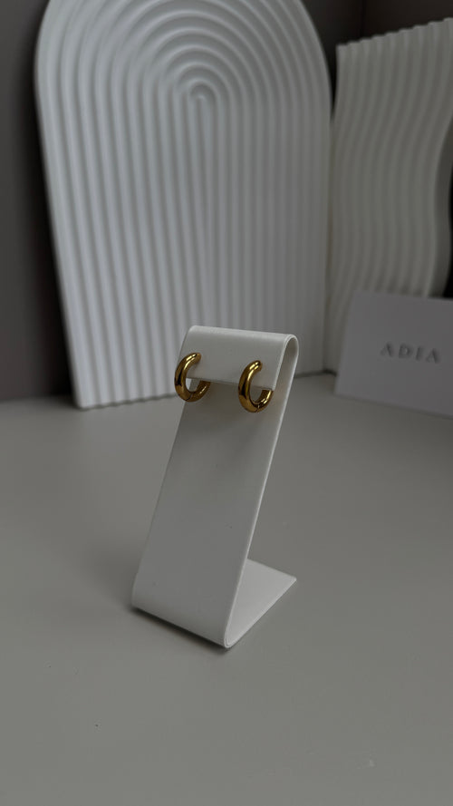 Gold Chunky Hoops