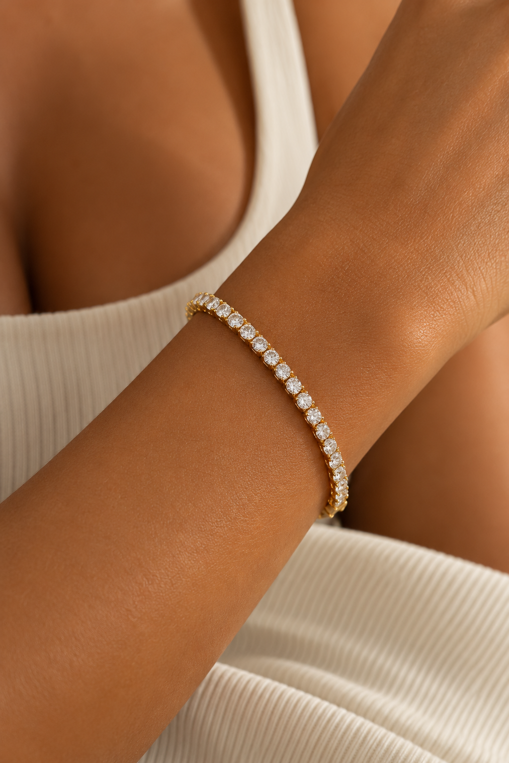 Lumière Tennis Bracelet