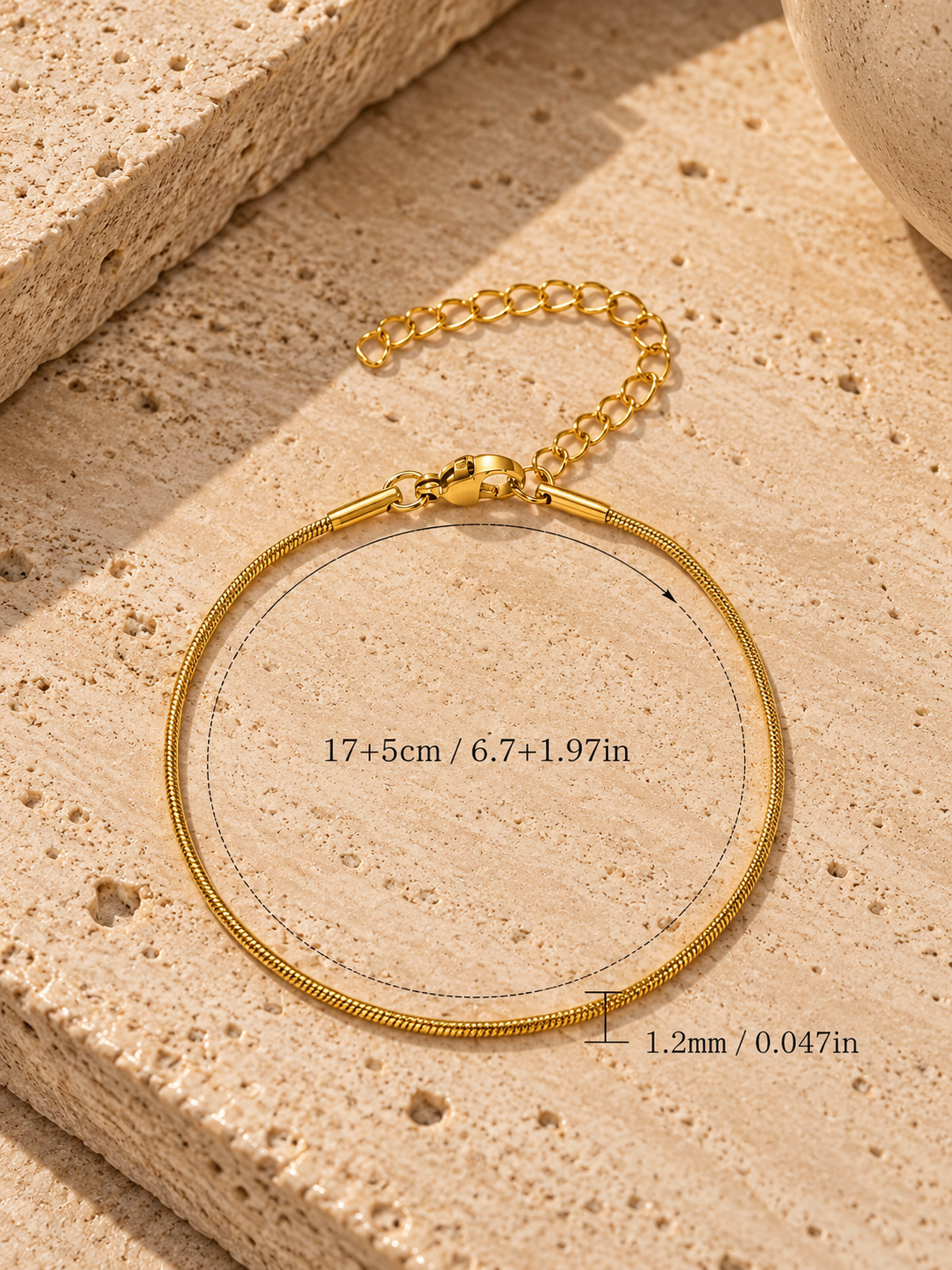 The Round Chain Bracelet